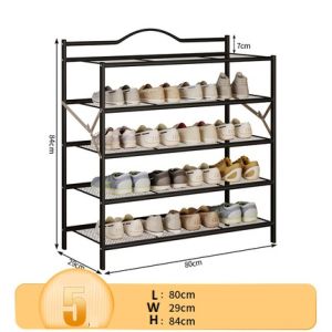 Large Size Fully Metal !! Folable Portable Shoe Rack/Installation-free shoe rack/No Installation Shoe Rack.