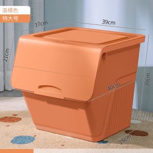 [SG Local Stock]Big Storage Stackable Cloth Toy Storage With Front Opening Organizer