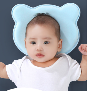 VREN หมอนทารกหมอนเมมโมรี่สําหรับทารกหมอนปรับรูปหัวแบนหมอนเหมาะกับสรีระ