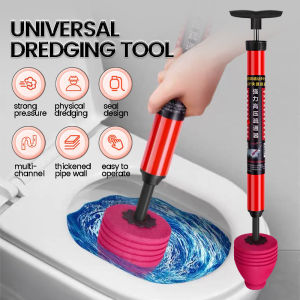 High Pressure Toilet Plunger Drain Unblocker Powerful Manual Pneumatic Dredge Tool Air Drain Blast Toilet Plunger Powerful