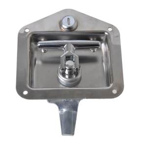 Dark lock truck Car trailer truck Toolbox lock stainless steel 304 folding T handle toolbox lock tool latch