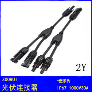 MC4-Y2/Y3/Y4 T2/T3/T4 connector with wire for Solar Installation Solar Panels Cable