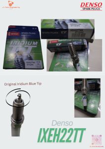 DENSO IRIDIUM IXEH22TT  4712(4PCS) Almera Livina Sylphy Persona Bezza Exora Mazda 3 CX5 CX3 ORIGINAL BLUE TIP