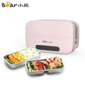 Bear Electric Lunch Boxes Reservation Thermal Preservation Double Layer 304 Stainless Steel Inner Tank rice Cooker DFH-B10T6
