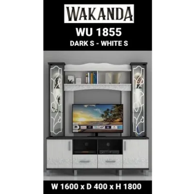 Lemari TV Minimalis /Lemari Hias Buffet TV - Lemari TV ukuran 160 - WU1855