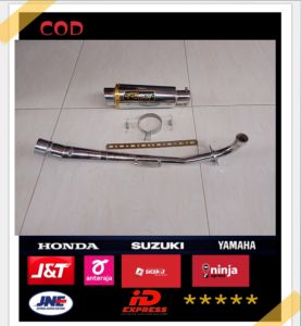 Knalpot Racing RCB supra 125 Jupiter z Vega zr Smash Shogun c70 Astrea Legenda Supra kharisma revo absolut blade c70 kirana kaze r
