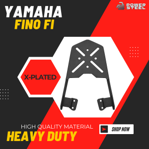 Yamaha Fino Fi Top box bracket  POWER STEEL  / Motorcycle Accessories / Heavy duty Lifetime Warranty Original