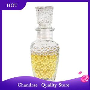 [Chandrae] 1 Pcs Small Empty Spirit Whisky Wine Bottle 50ml Mini Alcohol Liquor Bottles With Screw Cap Whiskey Decanter