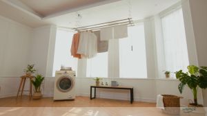 Wellex / RG4180 / EZ Living / Ez X1 / Rope Pulley Laundry Rack / Korea Laundry Rack / Pulley laundry Rack / Manual System / Manual Clothes Drying Rack / Drying Rack / Manual Laundry Rack System / Drying Clothes / Clothes Hanger