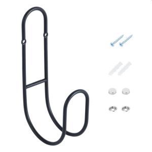 Stainless Steel Hose Hanger Outdoor Garden Hose Holder with Mounting Hardware Rustproof Water Hose Organizer Rack