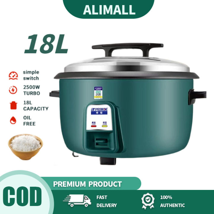 Multifunction Big Electric Rice Cooker Electric Rice Cooker 8L/10L/13L/18L Non Stick Rice Cooker