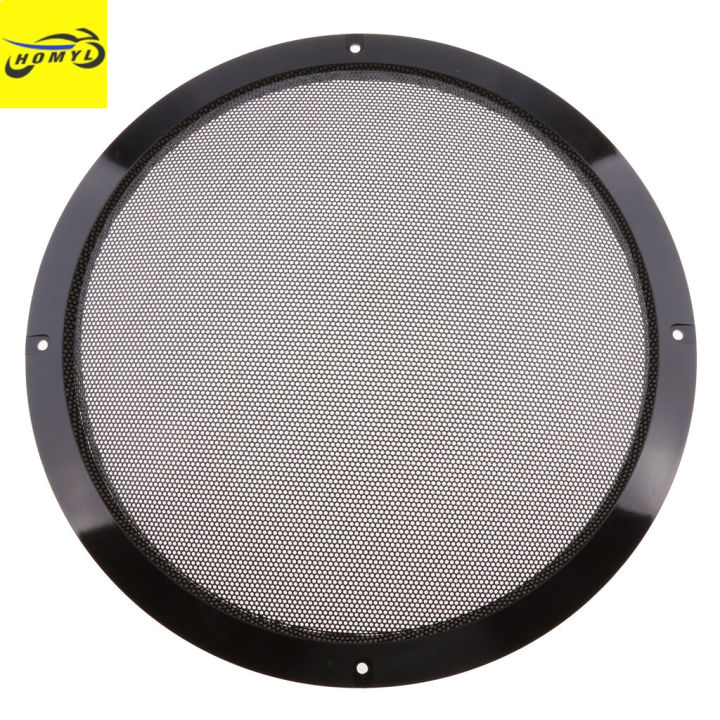 Homyl 10'' Round Speaker Protective Mesh Cover Speaker Grille