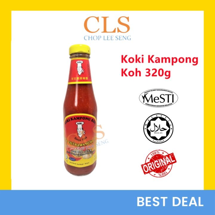 CLS Koki Kampong Koh Garlic Chili Sauce Sos Cili Bawang Putih Kampung ...
