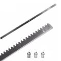 4pcs 1m Rel Pintu Geser Gear Rack Sliding Gate Rel Besi Mesin Pembuka Gerbang Geser Otomatis 8 Mm. 