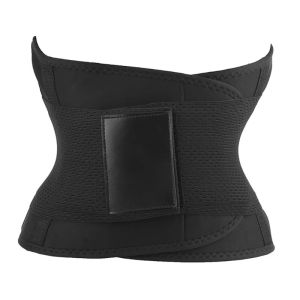 Jhhb Đai nịt lưng tập luyện cho phụ nữ đai gen cho cơ thể gọn gàng bụng Corset giảm béo Neoprene Bộ Đồ định hình thể thao đôi nén tráng