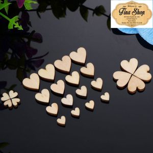 10 Miếng Trái Tim Bằng Gỗ 2Cm3Cm4Cm 5cm Đồ Trang Trí Cho Giáng Sinh Đám Cưới Lễ Tình Nhân Sáng Tạo Trang Trí Tô Màu Cho Bé-  Tina Home Decor