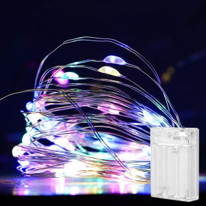 LED USB 10M 5M 3M 1M Micro String Christmas Lights Fairy decor Home Decoration Wedding Party Decor Fairy Lights USB Plug