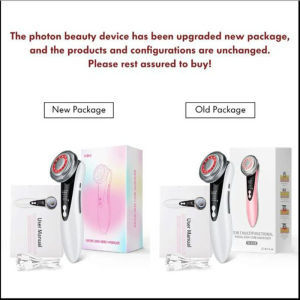 Máy điện di tinh chất nóng lạnh tần số cao sốc Nâng mát xa Làm Sạch Sâu Phục hồi sức sống cho làn da