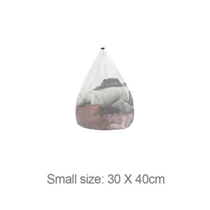 Washing Machine Laundry Bag Suit Large Coarse Net Laundry Bag Lockable Rope Separate Bag Household Reusable