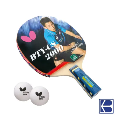 Butterfly | CS-2000 | Table Tennis | Pre-Assembled Bat | Blister Pack | SG Distributor