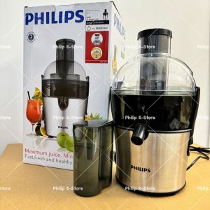 Philips Juicer Extractor HR1870/70 Viva 600W Baja tahan karat 500Ml Slow Juicer - HR Series HR1832 Viva Collection- Blender jus/Vegetables - Blender bumbu philips ( Penghancur Es  Filter ) - Kaliber Besar Blender Serbaguna - jus Terbaik