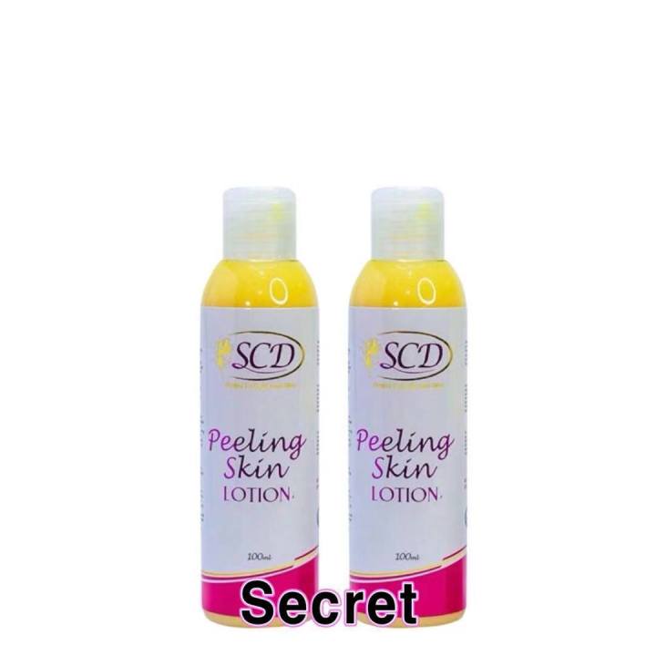 Set OF 2 SCD Peeling Skin Lotion for Scars Dark Spots and Stretch Marks ...