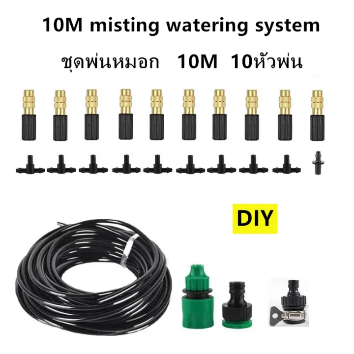 6 อันดับหัวพ่นหมอกทองเหลือง ยี่ห้อไหนดี? อัปเดตปี 2025 พร้อมชุด DIY และอุปกรณ์ครบครัน