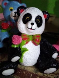 #ออมสินน้องหมี#กระปุกออมสินน้องหมีน่ารักๆ สูง 42 CM /กว้างประมาณ 1ฟุต #ตัวใหญ่ม๊าก #เหมาะสำหรับนักช๊อป&นักสะสม