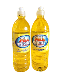 ALL MIGHTY Dishwashing Liquid Extra Strength Lemon [Yellow] [Wholesale Price]  (970 ml) - 2 Pcs.