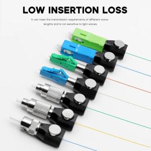 APC/UPC tròn vuông Trần Adapter kết nối sợi quang mặt bích tạm thời đã thành công OTDR thử nghiệm Coupler nối công cụ