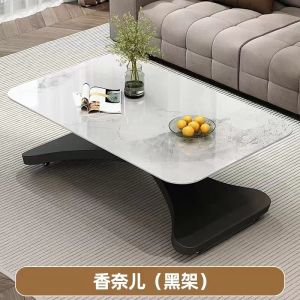 [SG] ⚡ Elevating coffee table dual-use small apartment stone tea table living room integrated home