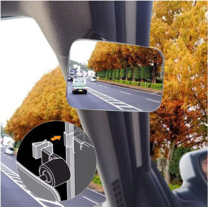 🚘🔍 Gương Chiếu Hậu Cao Cấp HD Loại Kẹp Cột A Ô Tô 360° – Tăng Tầm Nhìn Khi Xe Phía Sau Vượt Lên