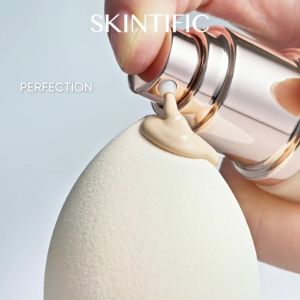 SKINTIFIC Perfect Serum Foundation Full Coverage Concealer Cream Long-lasting Face Colour Corrector Oil-control mekap