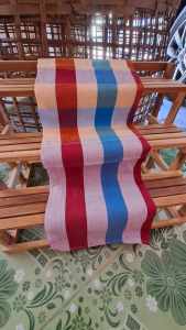 ผ้าขาวม้าลายสก๊อต เย็บขอบสองรอบทั้งสี่ด้านผืนใหญ่พิเศษขนาด 90x150 ชม. ผ้าฝ้ายเนื้อดี สีไม่ตก ซักง่าย แห้งไว