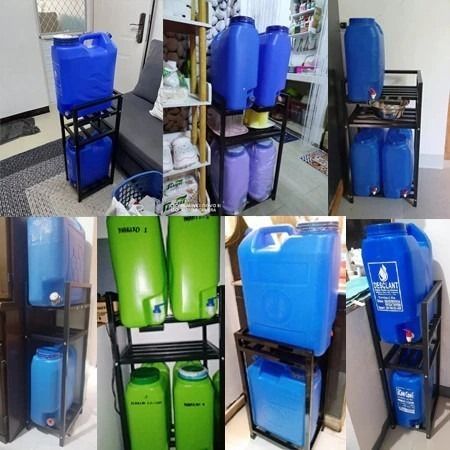 Tank Rack Container Happihaus 3 Layers Water Container Rack Water Tank Rack 800Kg Heavy ...
