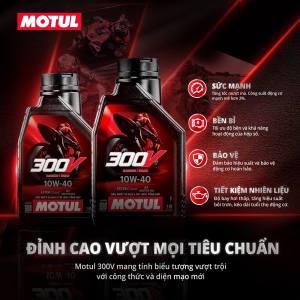 MẪU VIỆT NAM - Motul 300V 10W40 1L