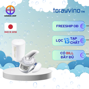 Máy lọc nước tại vòi TorayVino Mk207x Nhật Bản -Bản nâng cấp Mk204 Mk206 Mk308T -lọc 900 ml và 13 tạp chất- Chính hãng