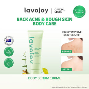 [NEW] lavojoy Solve It Now Body Serum 180ml | Anti Back Acne | Deeply Moisturize | Smoothen Skin | Gently Exfoliate | Kulit bebas jerawat & licin