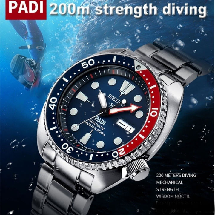 Real Photo Original SEIKO Prospex PADI Turtle SRPE99K1 Divers Automatic Men s Watch Lazada