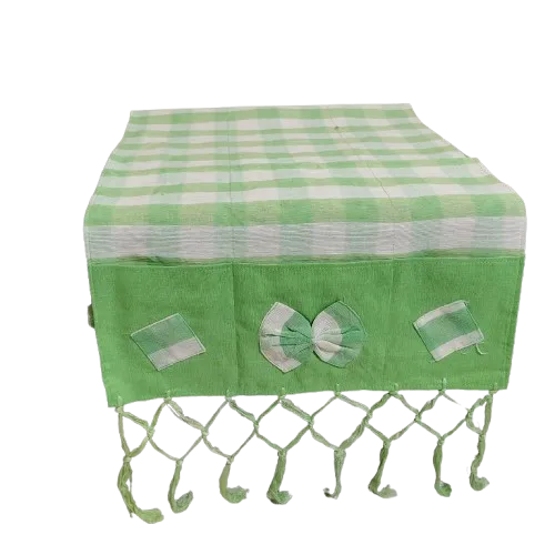 Taplak%20Alas%20Kulkas%20Motif%20Kotak-kotak%20Warna%20Hijau%20Melon%20-%20Image%203