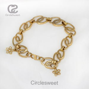 EKA SWASA GELANG TANGAN RANTAI ANTI LUNTUR ANTI KARAT SELAMANYA ORI PENGGANTI EMAS MURNI 24 KARAT SGT0387