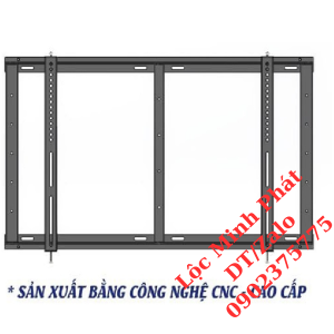 Giá treo tivi sát tường cỡ lớn E95 65 – 100 inch Giá treo sát tường cỡ đại khung treo cố định