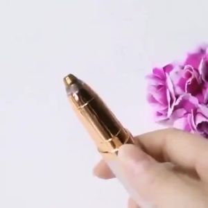 Pencukur Wanita Mini Boleh Cas Alat Penghilang Rambut Kening Dan Badan Mudah Alih