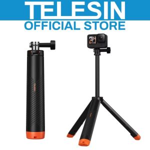 TELESIN Floating Tripod Selfie Stick for Action Camera