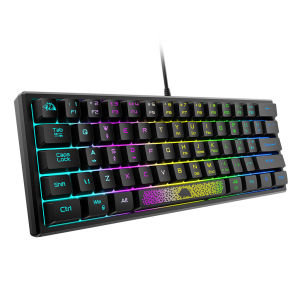 Bàn Phím Chơi Game K61 UK Layout 60% Đèn Nền RGB Bàn Phím Chơi Game Có Dây Có Cảm Ứng Cơ Học- Mini 62 Phím Thích Hợp Cho Máy Vi Tính Văn Phòng