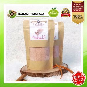 GARAM HIMALAYA ORIGINAL / GARAM SEHAT HIMALAYAN SALT/ PINK SALT 100% ALAMI KUALITAS PREMIUM uk. POUCH untuk KESEHATAN / RESEP & CAMPURAN RESEP JSR