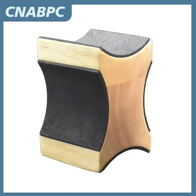 CNABPC หมอนรองคอกีตาร์มืออาชีพ1ชิ้นความสูง2ระดับสำหรับช่าง ไวโอลิน อูคูเลเล่ซ่อมแซม เครื่องมือช่างทำจากไม้