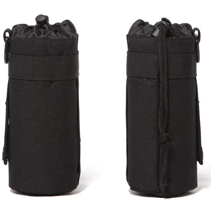 Refreshing Tactical Water Bottle Pouch Travel Molle Kettle Bag Holder