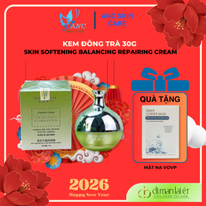 Kem Đông Trà Skin Softening Balancing Repairing Dimanlaier 30g - Phục Hồi Cấp Ẩm Sáng Da
