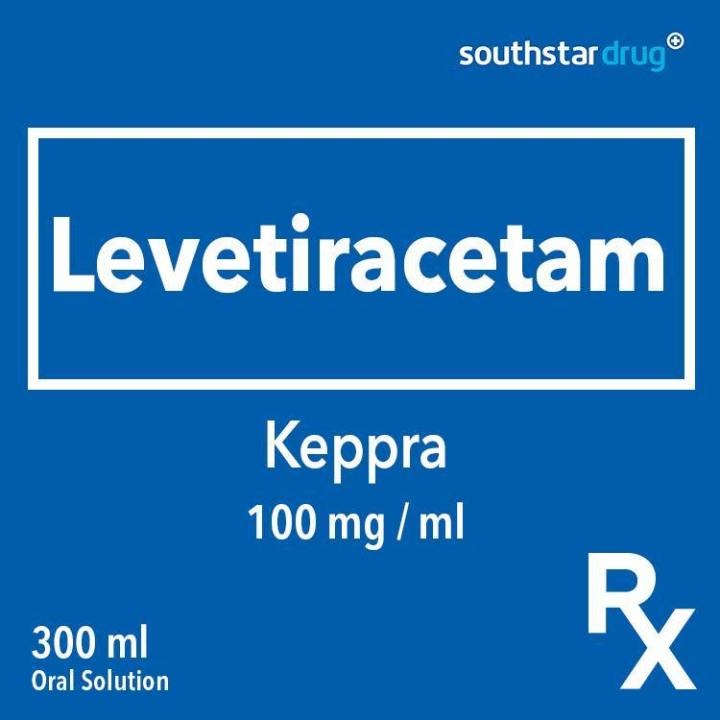 Rx: Keppra 100mg/ml 300ml Oral Solution | Lazada PH